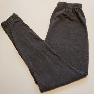 GAP Grey Knit Leggings Size Medium
